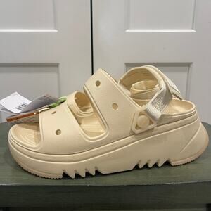 New Crocs Hiker Xscape Sandals Beige Unisex Size 7M / 9W 208181-108